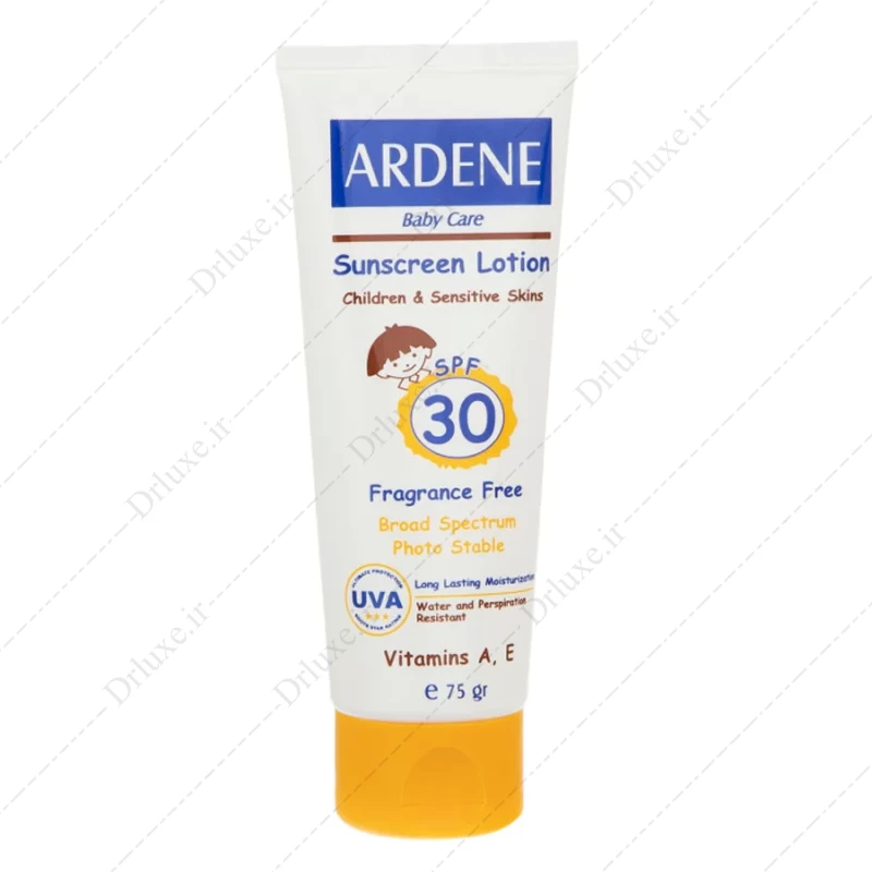 لوسیون ضد آفتاب  کودکان SPF30 آردن 75 میلی لیتر
